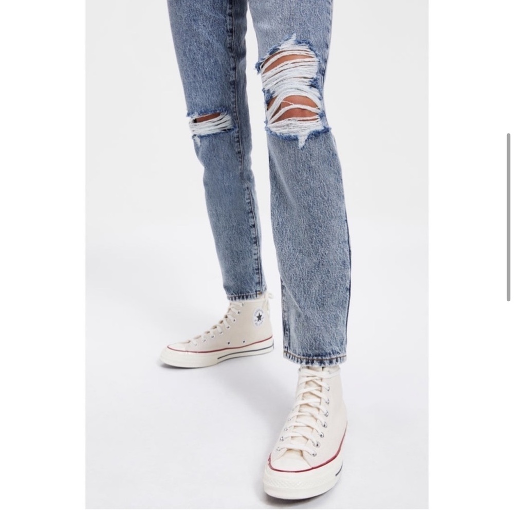 Good American distressed jeans new without tags size 2 - Picture 3 of 10